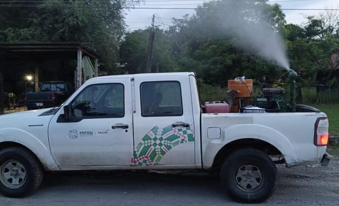 CON TRABAJO SIN LÍMITES, DISMINUYE DENGUE EN SAN LUIS