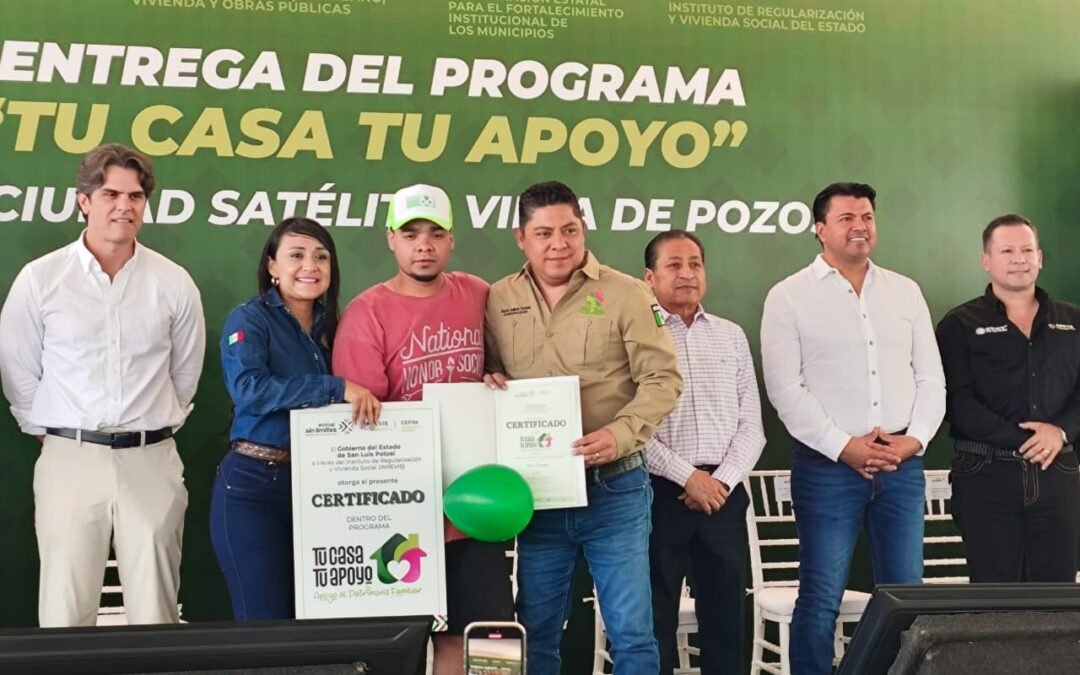 CON LOTES GRATUITOS RICARDO GALLARDO CONSOLIDA NUEVA ERA DE JUSTICIA SOCIAL EN SLP