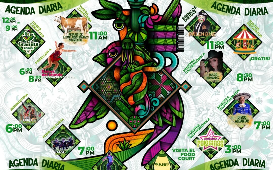 DIVERSIÓN SIN LÍMITES EN EL SEXTO DÍA DE LA FERIA NACIONAL POTOSINA 2025