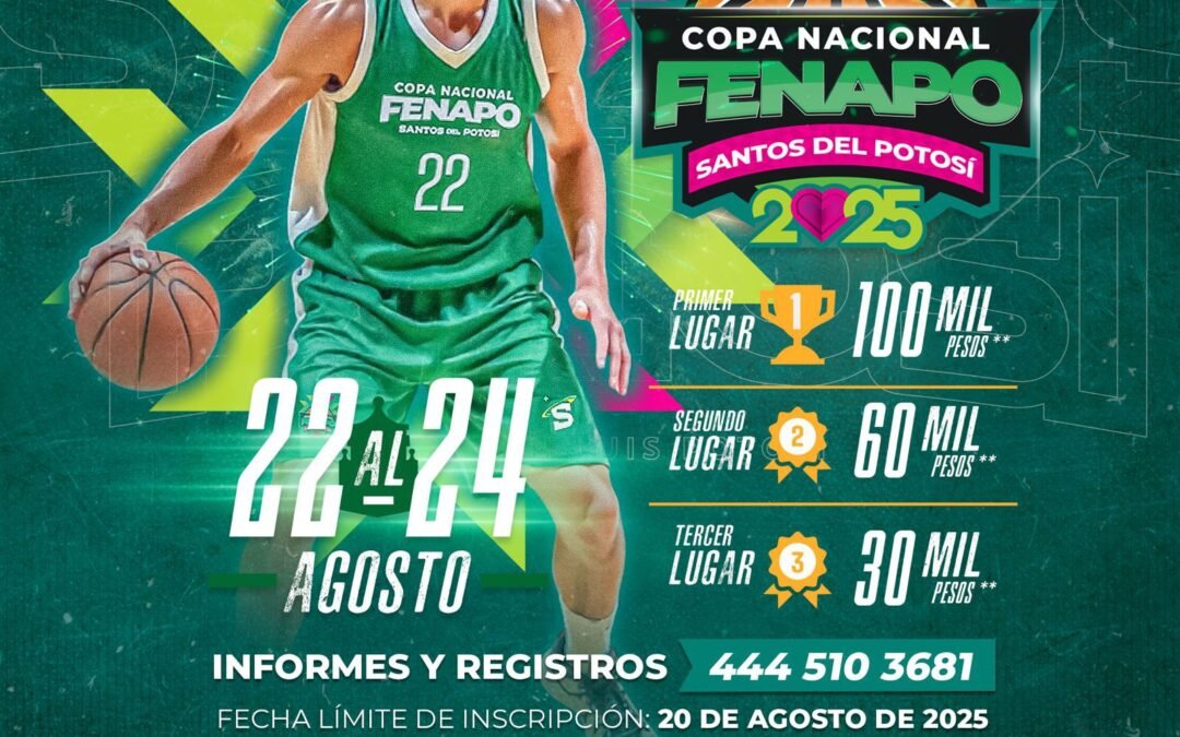 SAN LUIS ORGANIZA COPA NACIONAL FENAPO SANTOS DEL POTOSÍ