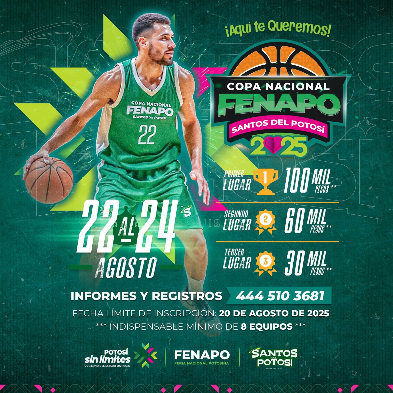 SAN LUIS ORGANIZA COPA NACIONAL FENAPO SANTOS DEL POTOSÍ