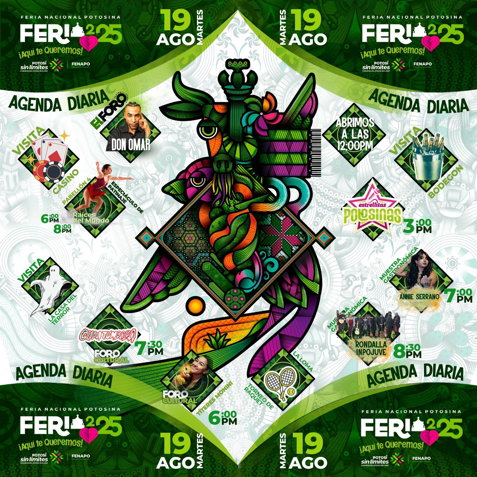 ENTRETENIMIENTO SIN LÍMITES EN LA FENAPO 2025 ESTE MARTES