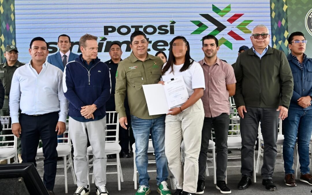 RICARDO GALLARDO ENTREGA PRELIBERACIONES A PERSONAS PRIVADAS DE LA LIBERTAD