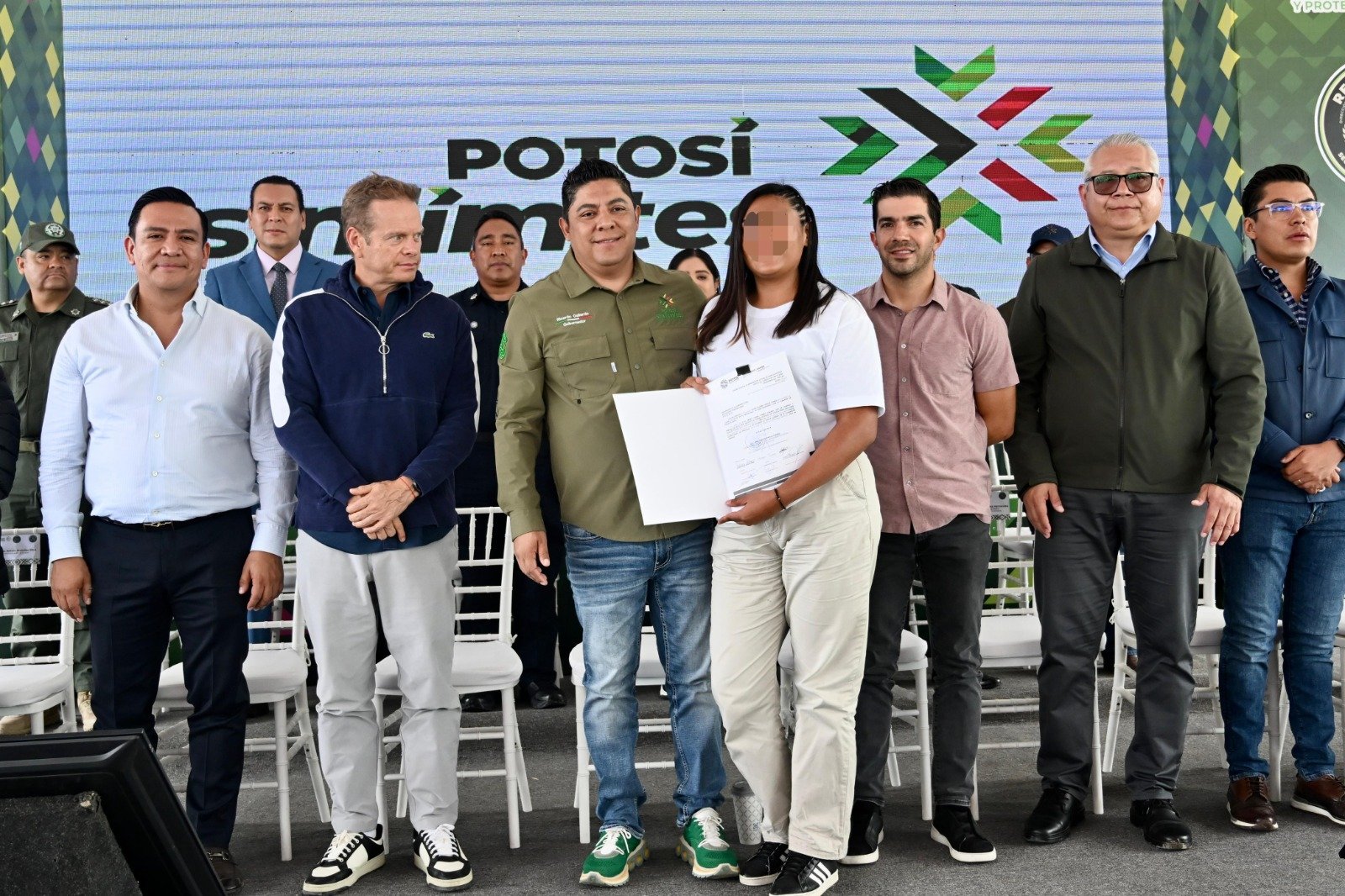 RICARDO GALLARDO ENTREGA PRELIBERACIONES A PERSONAS PRIVADAS DE LA LIBERTAD