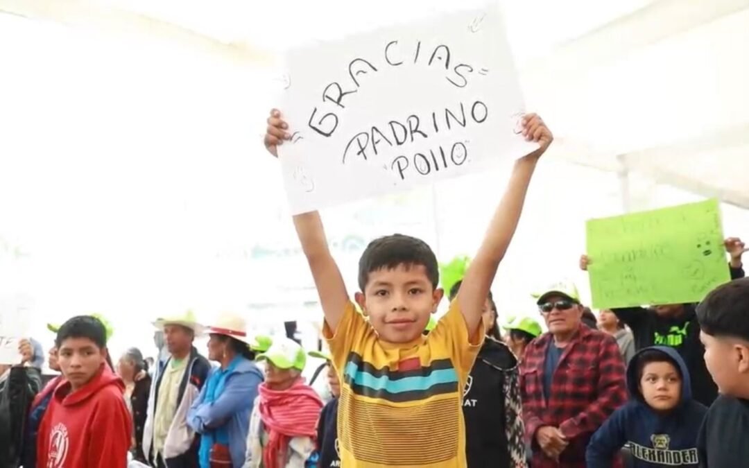 FAMILIAS AGRADECEN A RICARDO GALLARDO POR NUEVO CIRCUITO MEXQUITIC