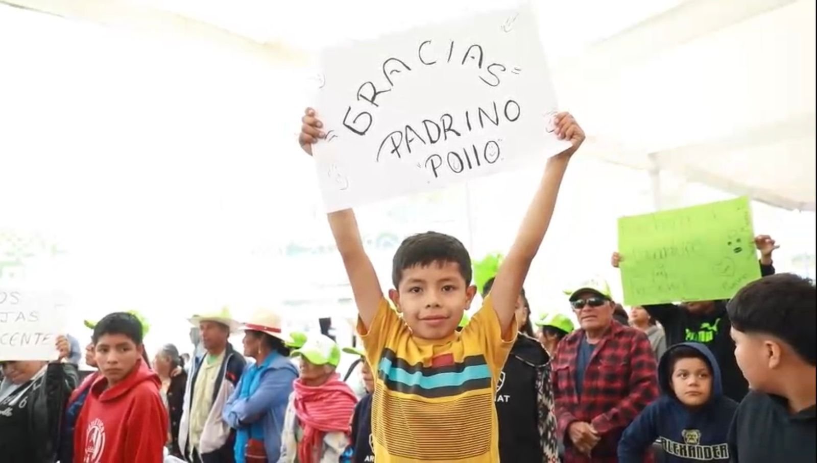 FAMILIAS AGRADECEN A RICARDO GALLARDO POR NUEVO CIRCUITO MEXQUITIC