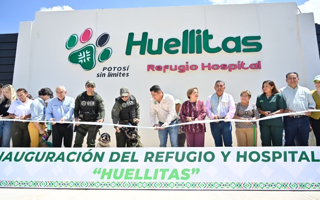 RICARDO GALLARDO IMPULSA LA PROTECCIÓN ANIMAL CON REFUGIO Y HOSPITAL “HUELLITAS”
