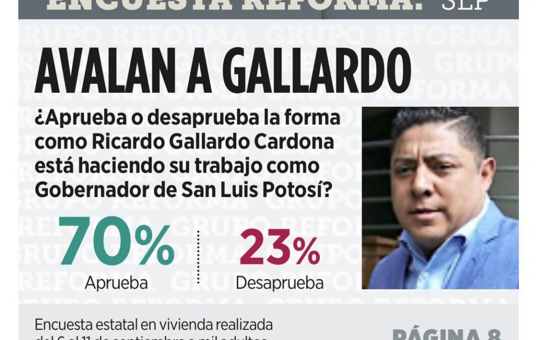 POTOSINOS RESPALDAN A RICARDO GALLARDO CARDONA