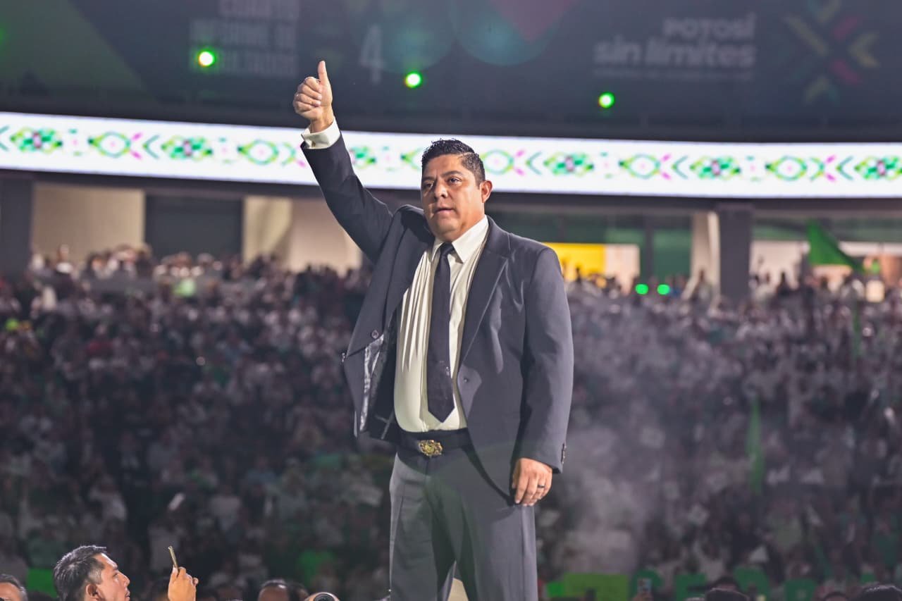 RICARDO GALLARDO LLAMA A CONSOLIDAR SIN LÍMITES A SAN LUIS POTOSÍ