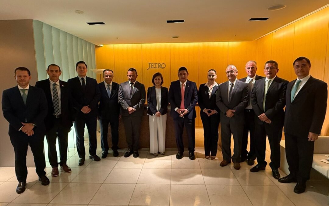 RICARDO GALLARDO Y EMPRESARIOS POTOSINOS INICIAN GIRA DE TRABAJO EN JAPÓN