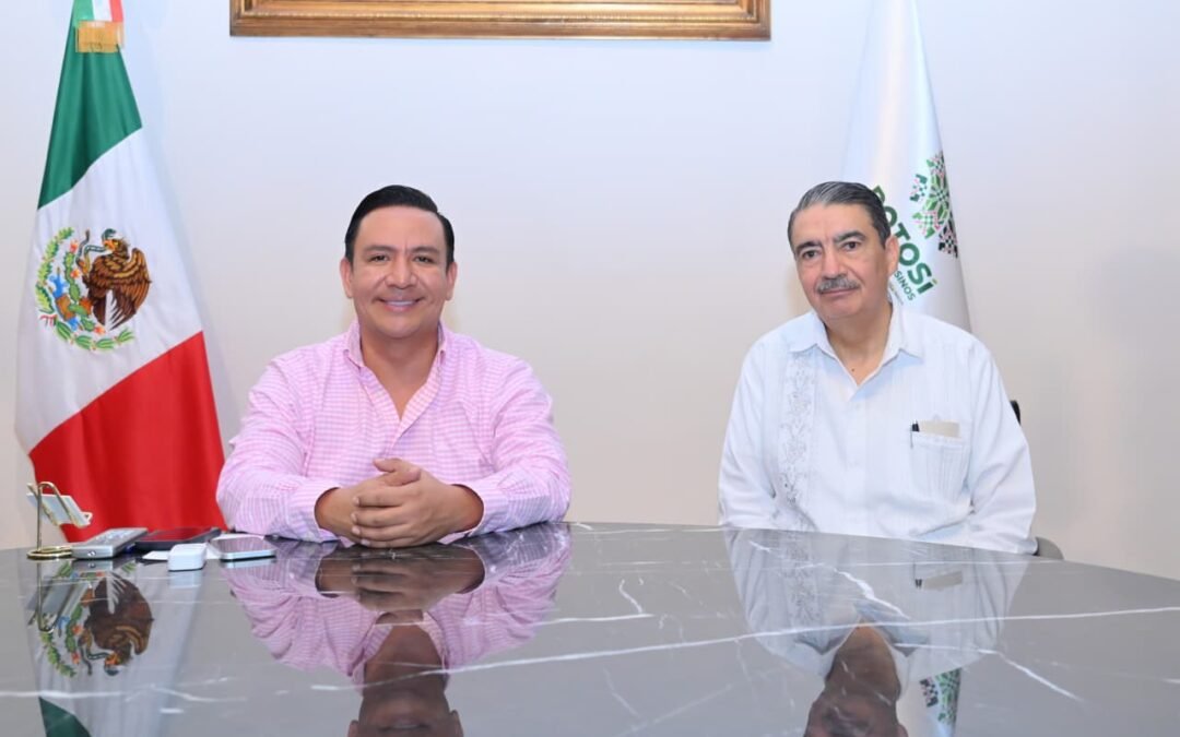 GOBIERNO DEL ESTADO SE REÚNE CON RECTOR DE LA UASLP