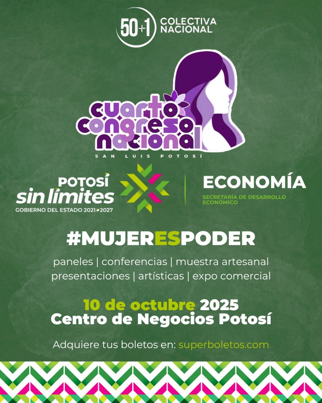 SAN LUIS IMPULSA LA IGUALDAD CON EL CUARTO CONGRESO 50+1