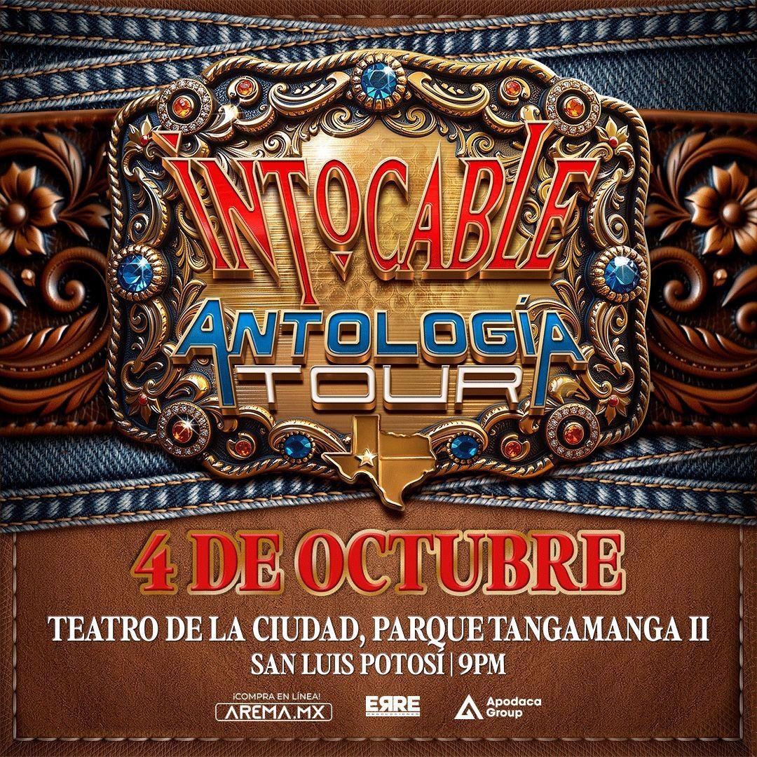 INTOCABLE LLEGA A SAN LUIS POTOSÍ CON SU ANTOLOGÍA TOUR 2025