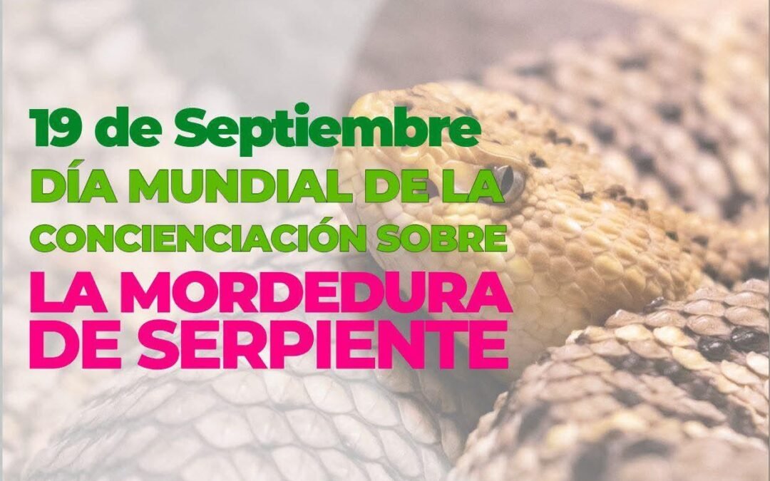 DÍA INTERNACIONAL DE LA CONCIENTIZACIÓN SOBRE LA MORDEDURA DE SERPIENTE