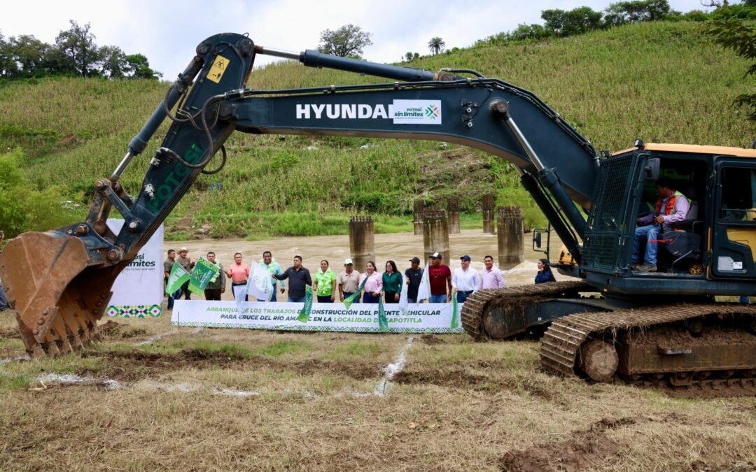 RICARDO GALLARDO CONSTRUYE OBRAS SIN LÍMITES EN LA HUASTECA SUR