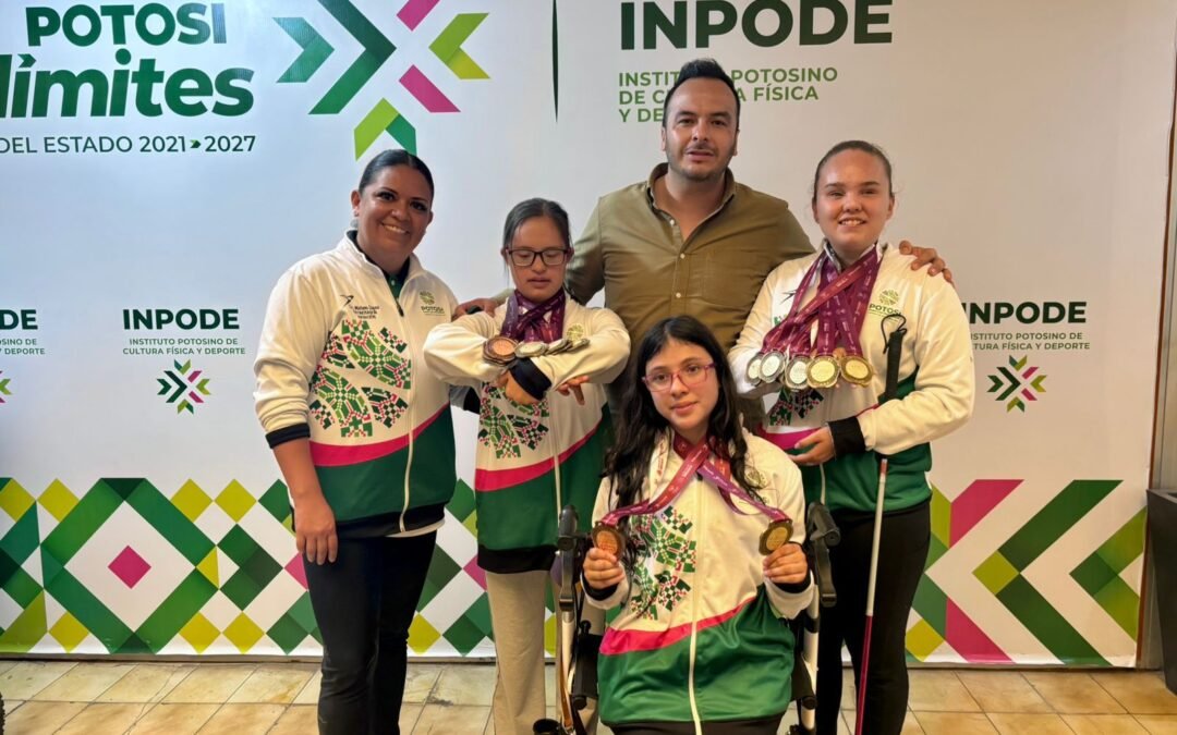 SAN LUIS LOGRA 37 MEDALLAS EN PARANATACIÓN DURANTE PARALIMPIADA NACIONAL
