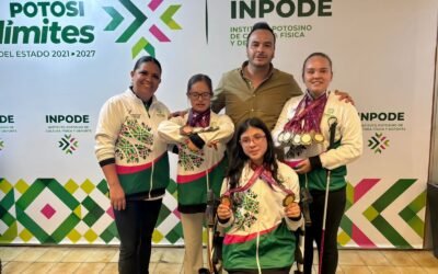 SAN LUIS LOGRA 37 MEDALLAS EN PARANATACIÓN DURANTE PARALIMPIADA NACIONAL