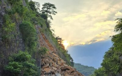 GOBIERNO ESTATAL, ATENTO PARA BRINDAR APOYO EN DERRUMBE