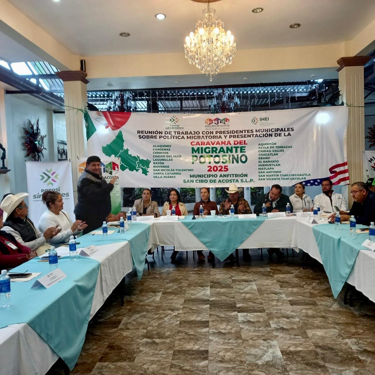 PRESIDENTES MUNICIPALES SE UNEN A LA CARAVANA DEL MIGRANTE 2025