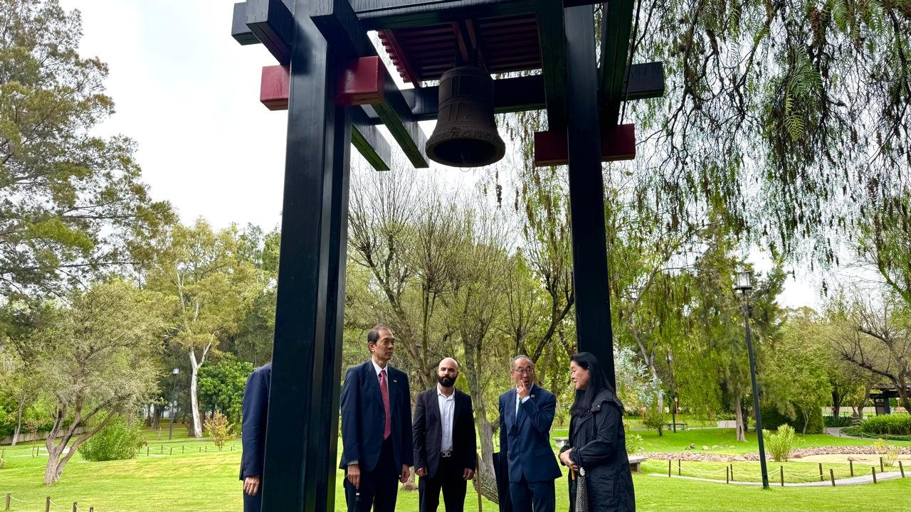 EMBAJADOR DE JAPÓN VISITA EL PARQUE JAPONÉS Y FORTALECE LAZOS DE AMISTAD CON MÉXICO