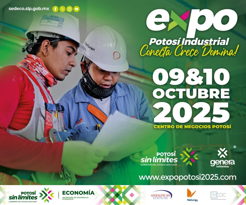 LISTO SAN LUIS POTOSÍ PARA EXPO POTOSÍ INDUSTRIAL 2025