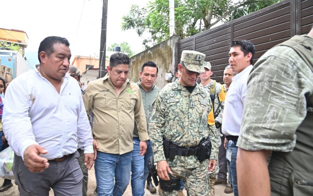 CON COORDINACIÓN ATIENDE GOBIERNO ESTATAL LAS AFECTACIONES POR LLUVIAS