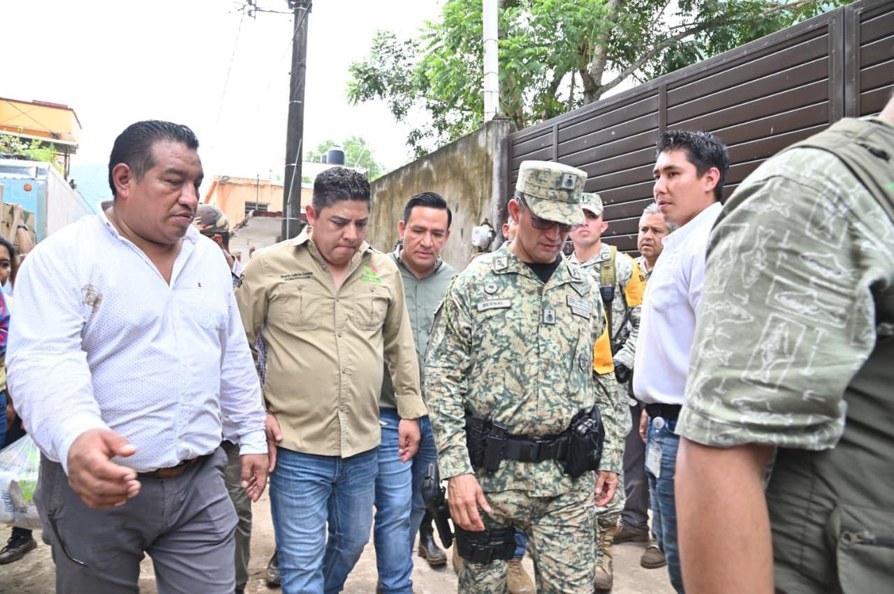 CON COORDINACIÓN ATIENDE GOBIERNO ESTATAL LAS AFECTACIONES POR LLUVIAS