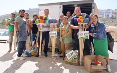 DIF ESTATAL CONCRETA TERCERA ENTREGA DE VÍVERES A LA HUASTECA