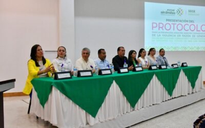PRESENTAN PROTOCOLO PARA ERRADICAR VIOLENCIA DE GÉNERO EN INSTITUCIONES FORMATIVAS DE DOCENTES
