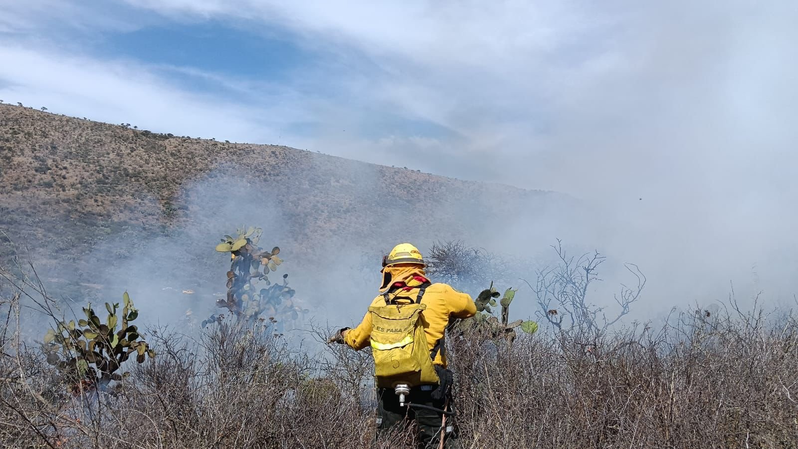 FORTALECEN ESTRATEGIA ESTATAL CONTRA INCENDIOS FORESTALES