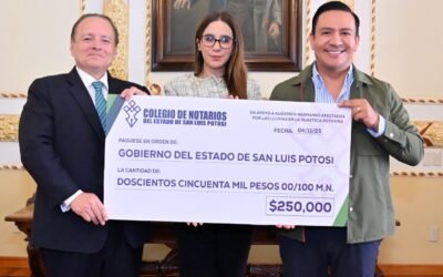NOTARIOS POTOSINOS SE SOLIDARIZAN CON FAMILIAS DE LA HUASTECA