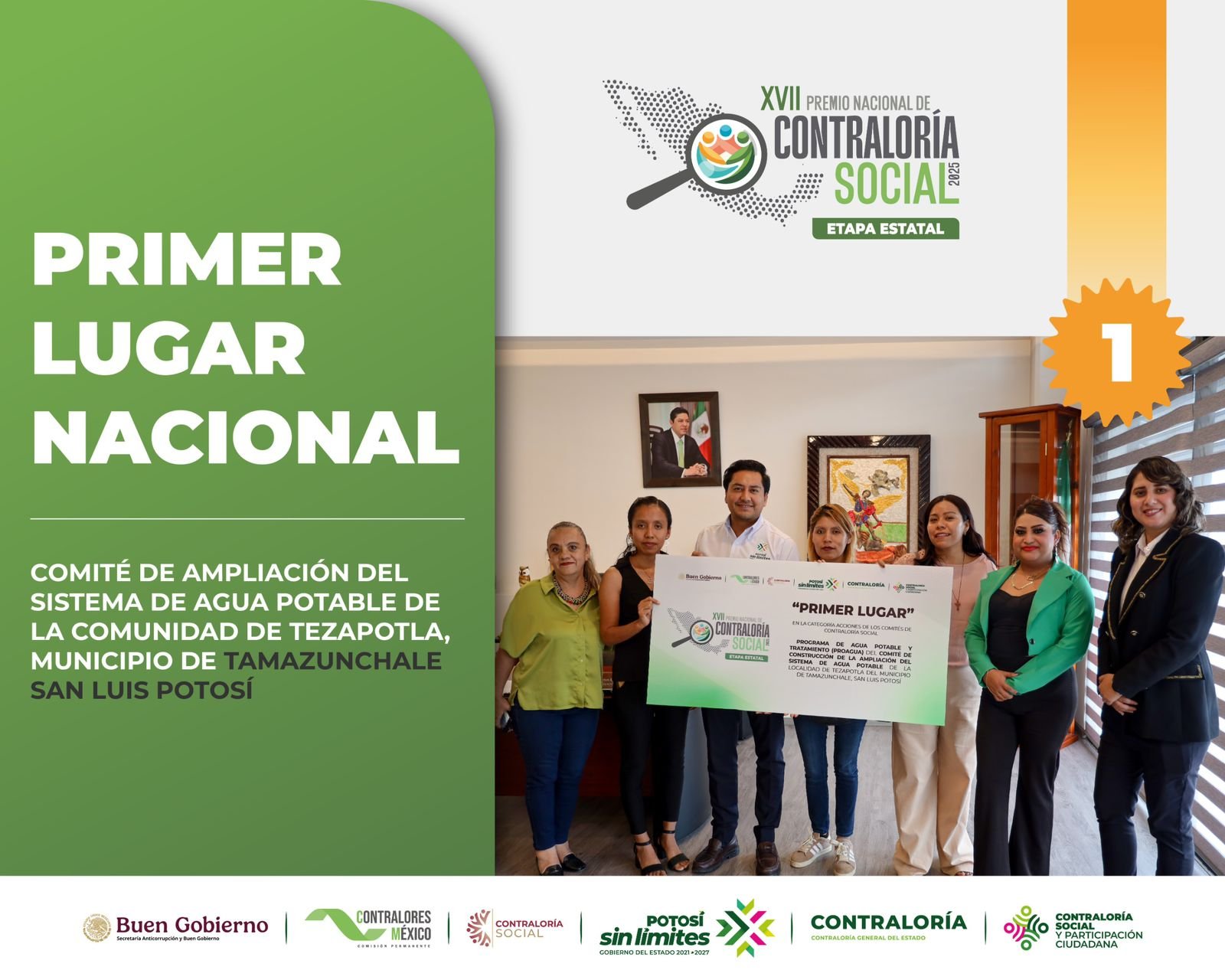 SAN LUIS LIDERA LA VIGILANCIA CIUDADANA A NIVEL NACIONAL