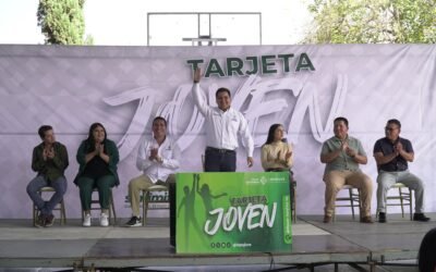 ENTREGA GOBIERNO DEL ESTADO MÁS DE 700 TARJETAS JOVEN EN LA REGIÓN MEDIA