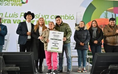EN ALAQUINES, RICARDO GALLARDO PROMUEVE ESPACIOS RECREATIVOS Y DE VIVIENDA PARA FAMILIAS