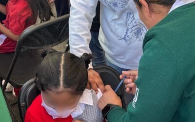GOBIERNO ESTATAL FORTALECE LA VACUNACIÓN CONTRA SARAMPIÓN