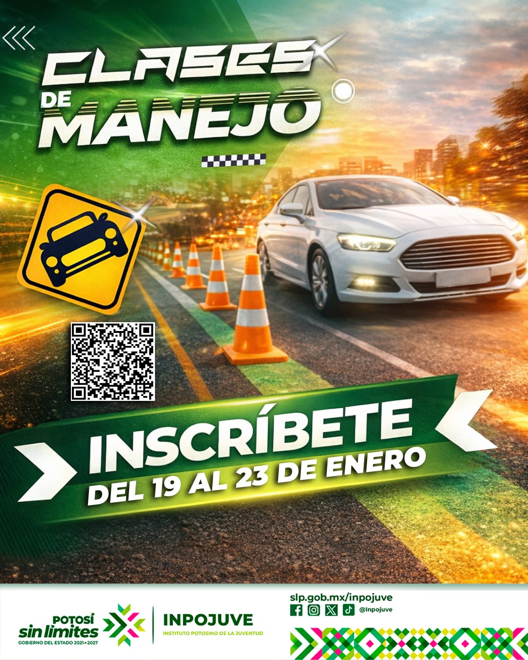 GOBIERNO IMPULSA CONDUCCIÓN RESPONSABLE EN LA JUVENTUD