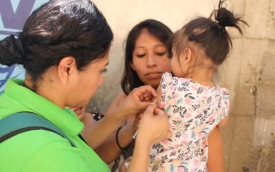 REFUERZAN VACUNACIÓN Y VIGILANCIA SANITARIA CONTRA EL SARAMPIÓN