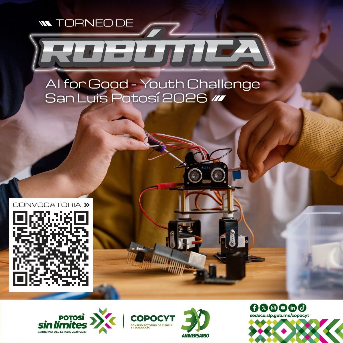 SAN LUIS IMPULSA TALENTO JOVEN EN ROBÓTICA E IA