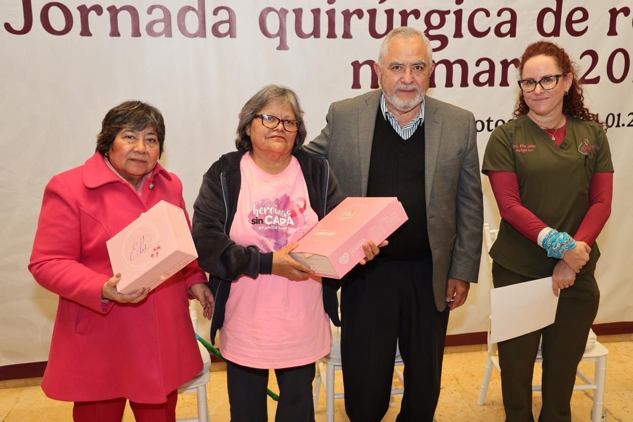 GOBIERNO ESTATAL ARRANCA JORNADA 2026 DE CIRUGÍAS RECONSTRUCTIVAS DE MAMA