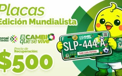 SECRETARÍA DE FINANZAS REITERA: PLACAS CONMEMORATIVAS DEL MUNDIAL COSTARÁN 500 PESOS