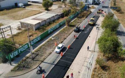 LATERALES DE CARRETERA 57 RECIBEN REHABILITACIÓN INTEGRAL