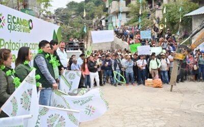 RICARDO GALLARDO ANUNCIA “ENCHÚLAME TU COMUNIDAD” EN 50 LOCALIDADES DE TAMAZUNCHALE