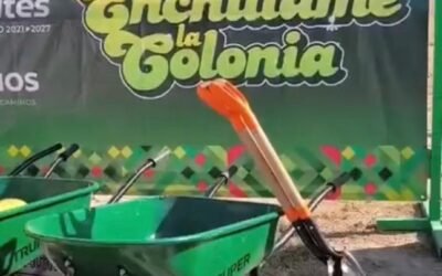 RICARDO GALLARDO ENCHULA LA COLONIA «EL SAUZALITO»