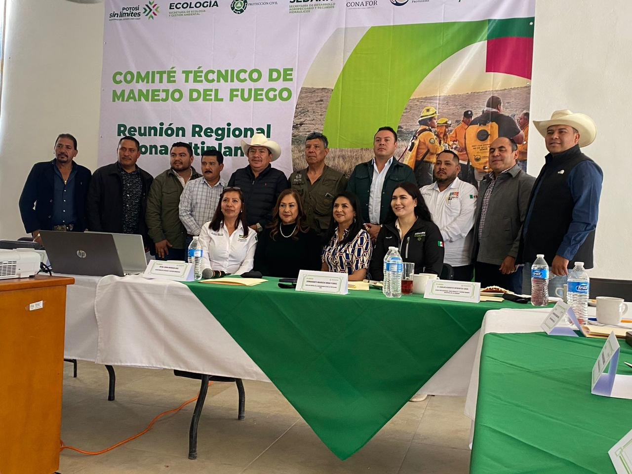GOBIERNO ESTATAL REFUERZA ESTRATEGIA CONTRA INCENDIOS EN EL ALTIPLANO POTOSINO
