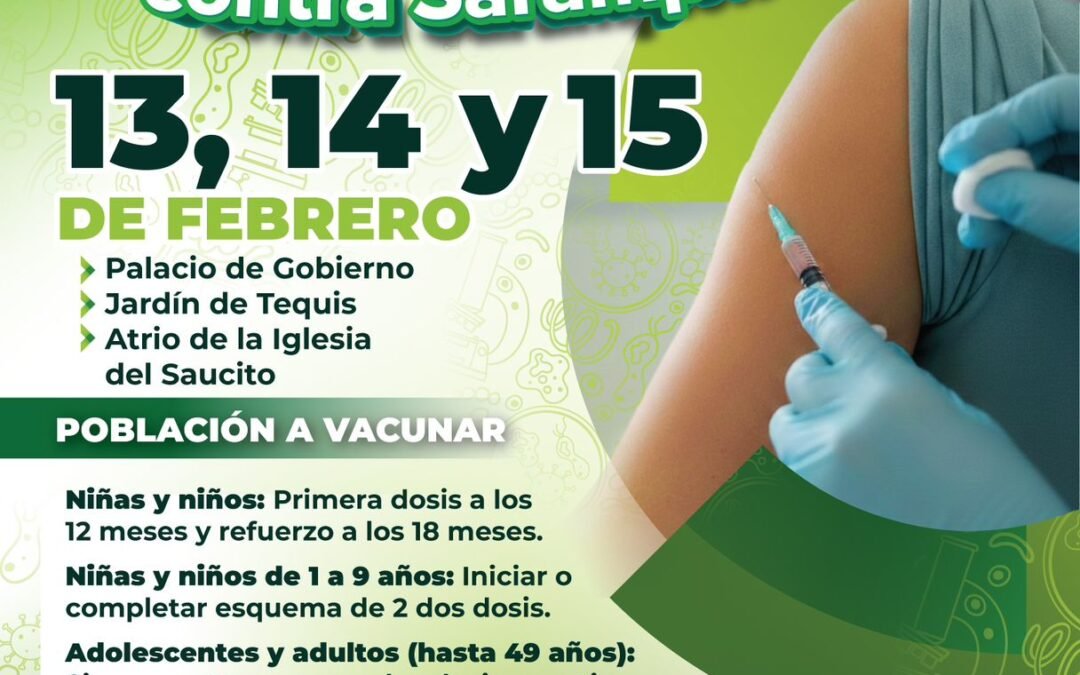 GOBIERNO HABILITA PUNTOS MASIVOS DE VACUNACIÓN CONTRA SARAMPIÓN