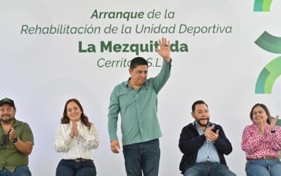 RICARDO GALLARDO LLEVA MÁS INFRAESTRUCTURA VIAL Y DEPORTIVA A REGIÓN MEDIA