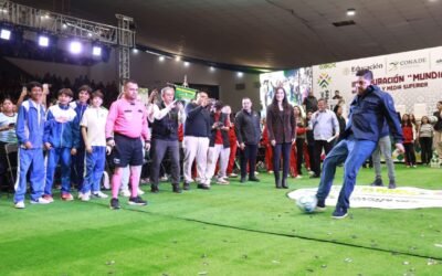 INAUGURA RICARDO GALLARDO EL MUNDIALITO ESCOLAR 2026