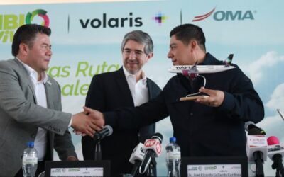 RICARDO GALLARDO Y VOLARIS PRESENTAN 5 NUEVOS DESTINOS EN S.L.P.