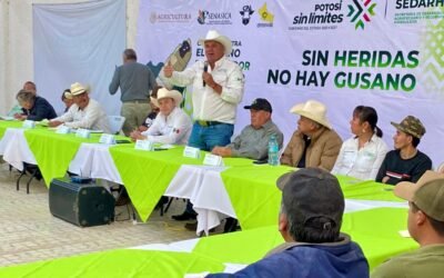 CERCO SANITARIO FRENÓ 14 CASOS DE PLAGA GUSANO BARRENADOR