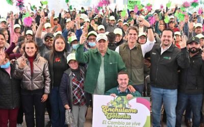 RICARDO GALLARDO ENCHULA LA COLONIA JUAN SARABIA
